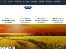 Sites similar to lajoiefuneralhome.com