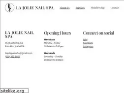 Sites similar to lajolienailspa.com