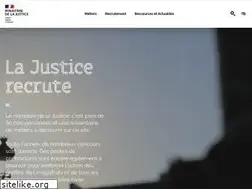 Sites similar to lajusticerecrute.fr