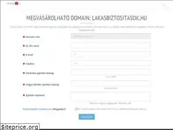Sites similar to lakasbiztositasok.hu