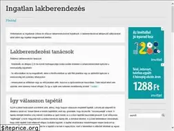 Sites similar to lakberendezes-ingatlan.hu