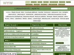 Sites similar to lakberendezes.wyw.hu