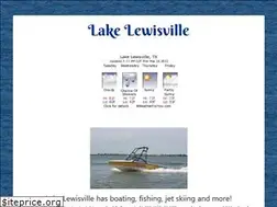 Sites similar to lake-lewisville.com