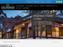 Sites similar to lakearrowheadchamber.com