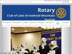 Sites similar to lakearrowheadsunriserotary.org