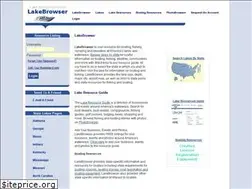 Sites similar to lakebrowser.com