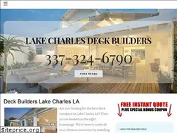 Sites similar to lakecharlesdecks.com