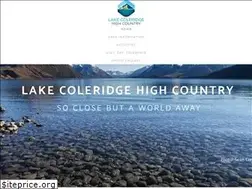 Sites similar to lakecoleridgenz.info