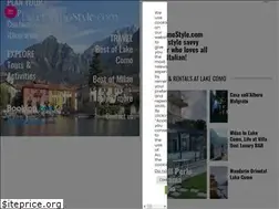 Sites similar to lakecomostyle.com
