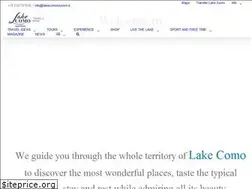 Sites similar to lakecomotourism.it