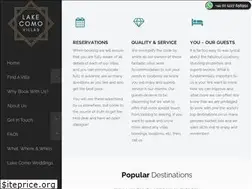 Sites similar to lakecomovillas.net