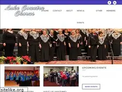 Sites similar to lakecountrychorus.org