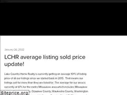 Sites similar to lakecountryhomerealty.com