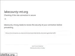 Sites similar to lakecounty-mt.org