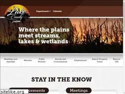 Sites similar to lakecountysd.com