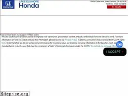 Sites similar to lakeelsinorehonda.com
