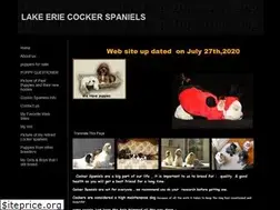 Sites similar to lakeeriecockerspaniels.com