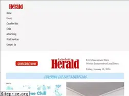 Sites similar to lakefieldherald.com