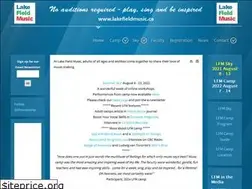 Sites similar to lakefieldmusic.ca