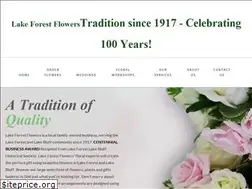 Sites similar to lakeforestflowers.com