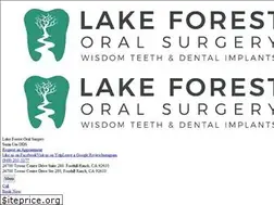 Sites similar to lakeforestoralsurgery.com