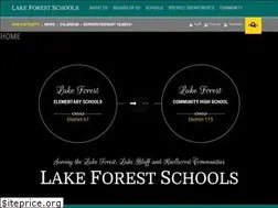 Sites similar to lakeforestschools.org