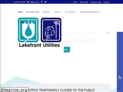 Sites similar to lakefrontutilities.com
