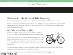 Sites similar to lakegenevaebike.com