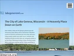 Sites similar to lakegenevawi.com