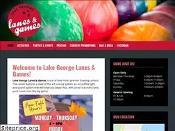 Sites similar to lakegeorgelanesandgames.com