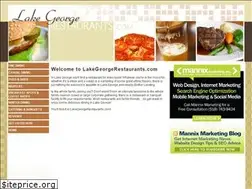 Sites similar to lakegeorgerestaurants.com