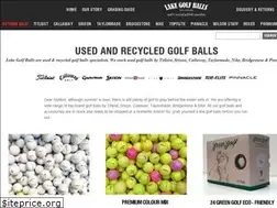 Sites similar to lakegolfballs.co.uk