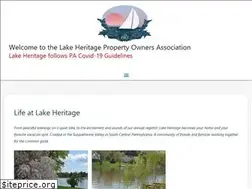 Sites similar to lakeheritage.org
