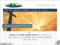 Sites similar to lakehillsbaptist.org