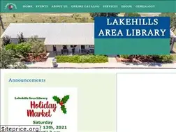Sites similar to lakehillslibrary.org