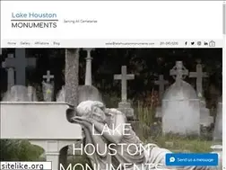 Sites similar to lakehoustonmonuments.com