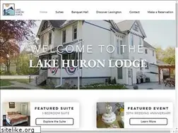Sites similar to lakehuronlodge.com
