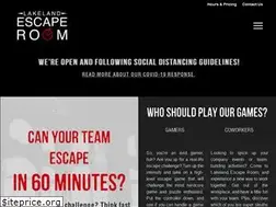 Sites similar to lakelandescaperoom.com
