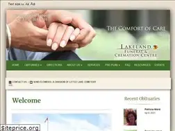 Sites similar to lakelandfuneralcentre.com