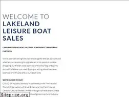 Sites similar to lakelandleisureboatsales.co.uk