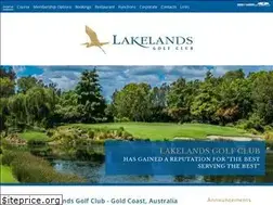 Sites similar to lakelandsgolfclub.com.au