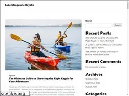 Sites similar to lakemacquariekayaks.com.au