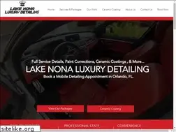 Sites similar to lakenonaluxurydetailing.com