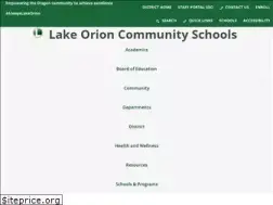 Sites similar to lakeorionschools.org