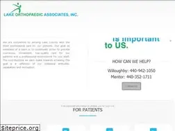 Sites similar to lakeorthopaedicassociates.com