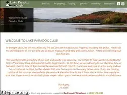 Sites similar to lakeparadoxclub.com