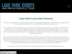 Sites similar to lakeparkevents.com
