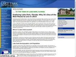 Sites similar to lakeparkflorida.net