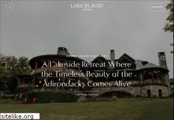 Sites similar to lakeplacidlodge.com