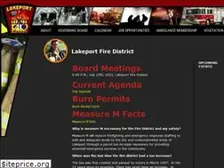 Sites similar to lakeportfire.com